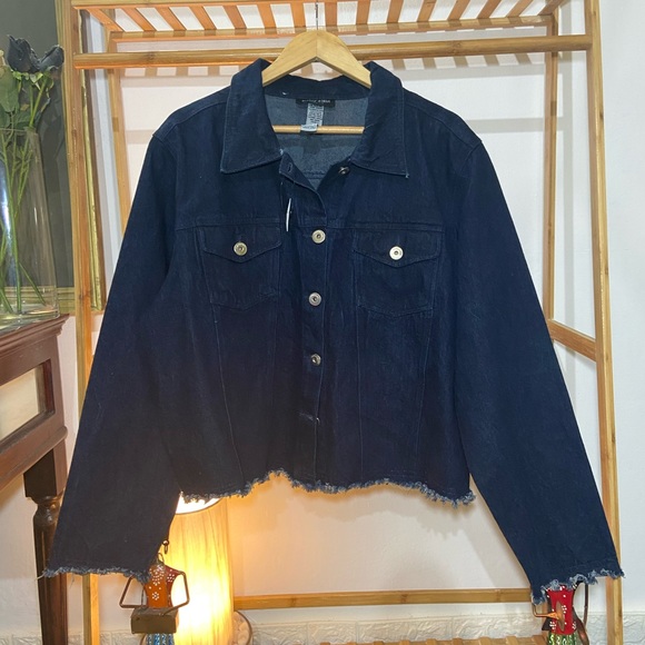 ⚫️Eighty Eight Denim Jacket. Size- 2X - Picture 4 of 11